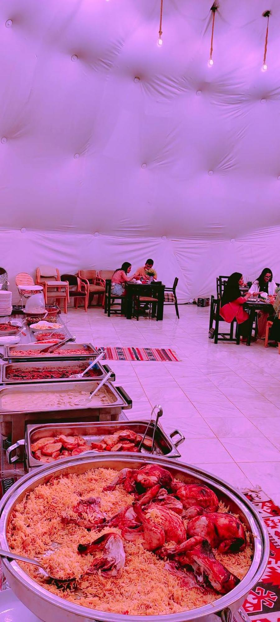 Bed and Breakfast Titanic Camp Wadi Rum Exterior foto